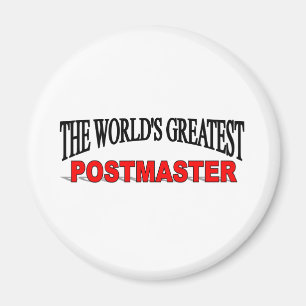 Der bestste Postmeister der Welt Magnet