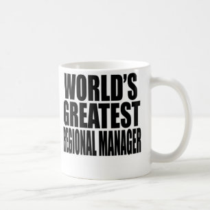 Der bestste regionale Manager der Welt Tasse