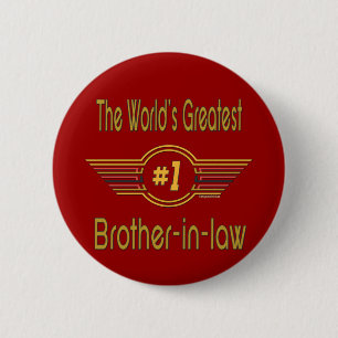 Der bestste Schwager der Welt Button