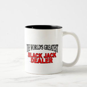Der bestste schwarze der Jack-Händler der Welt Zweifarbige Tasse