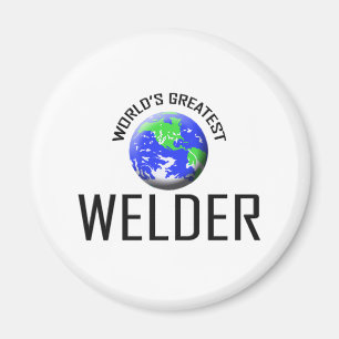Der bestste Schweißer der Welt Magnet