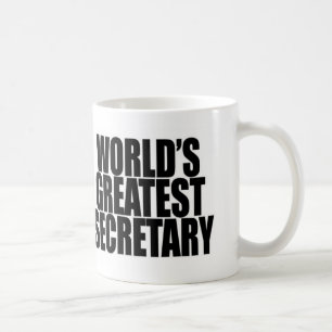 Der bestste Sekretär Mug der Welt Tasse