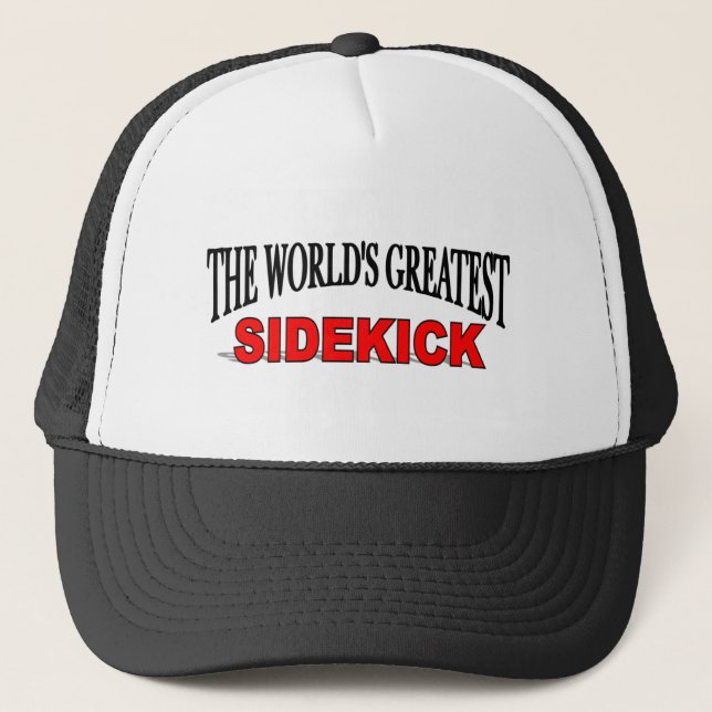 Der bestste Sidekick der Welt Truckerkappe (Vorderseite)