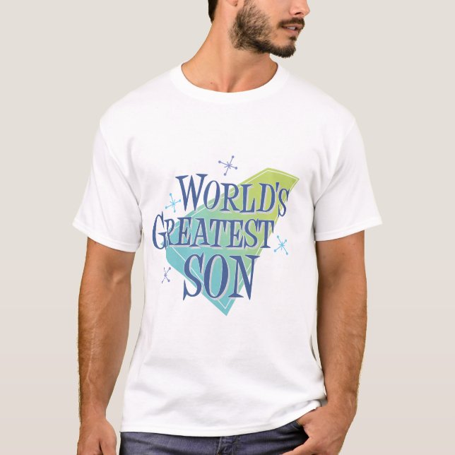 Der bestste Sohn der Welt T-Shirt (Vorderseite)