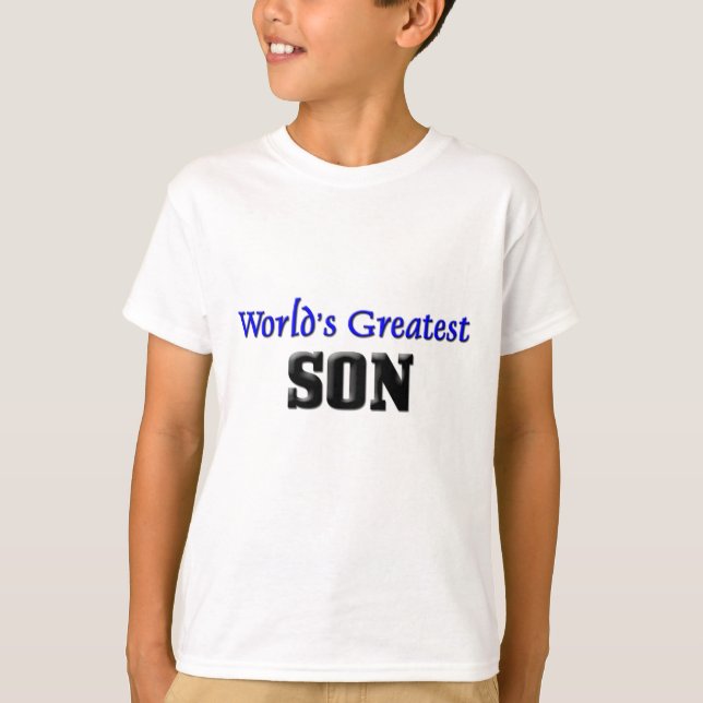 Der bestste Sohn der Welt T-Shirt (Vorderseite)