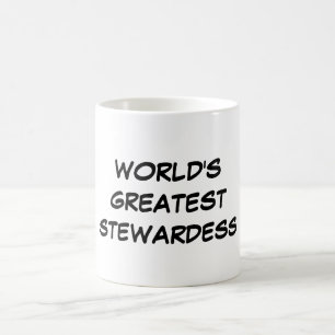 Der bestste Stewardess-" Tasse "der Welt