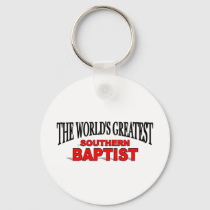 Der bestste südliche Baptist der Welt Schlüsselanhänger