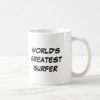Der bestste Surfer-" Tasse "der Welt