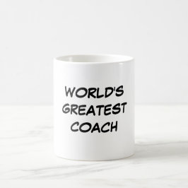 Der bestste Trainer-" Tasse "der Welt