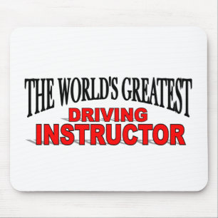 Der bestste treibende Lehrer der Welt Mousepad