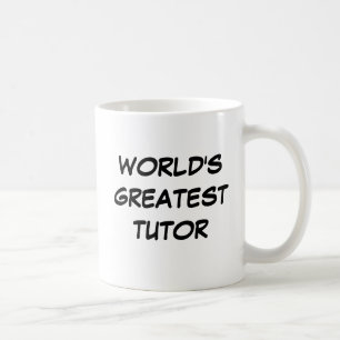 Der bestste Tutor-" Tasse "der Welt
