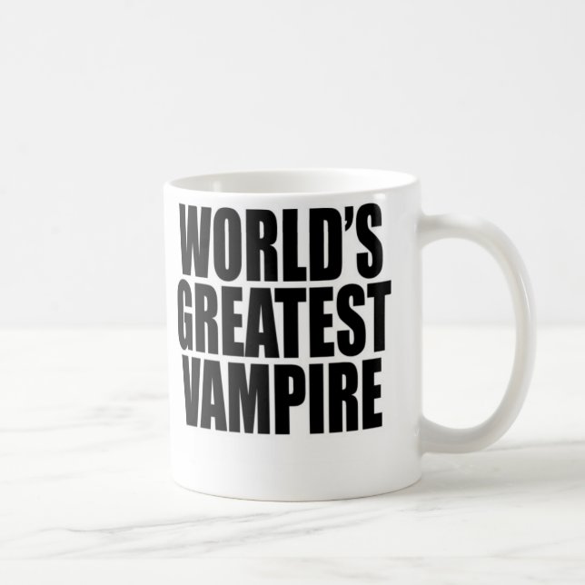 Der bestste Vampire der Welt Kaffeetasse (Rechts)
