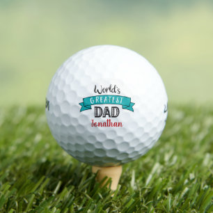 Der Bestste Vater der Welt Aquamarin Cooler modern Golfball