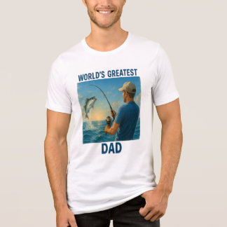Der Bestste Vater der Welt - der große Tri-Blend Shirt