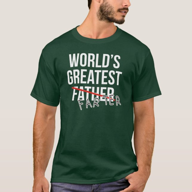 Der Bestste Vater der Welt T-Shirt (Vorderseite)