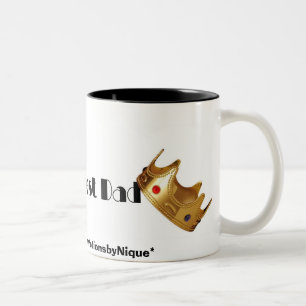 Der bestste Vater der Welt Zweifarbige Tasse