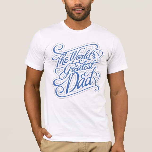 Der bestste Vater T-Shirt (Vorderseite)