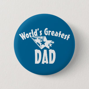 Der bestste Vati der Welt hat Knopf das pinback Button