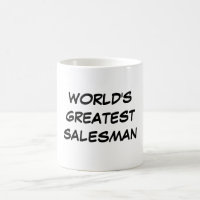 Der bestste Verkäufer-" Tasse "der Welt