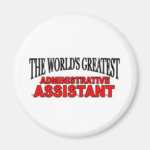 Der bestste Verwaltungsassistent der Welt Magnet