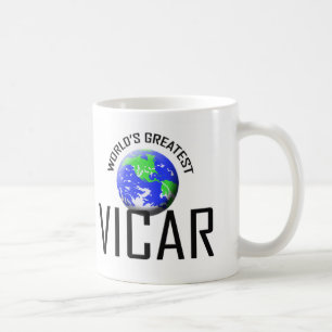Der bestste Vicar der Welt Tasse