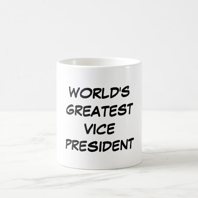 Der bestste Vizepräsident" Tasse "der Welt (Mittel)