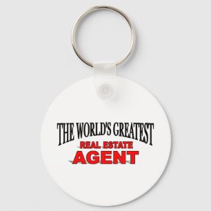 Der bestste wirkliche das Anwesen-Agent der Welt Schlüsselanhänger
