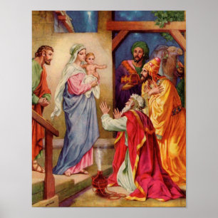 Der Besuch der Christlichen Weihnachtskunst in Wis Poster