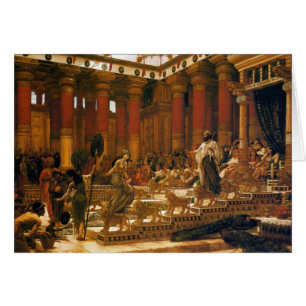Der Besuch der Königin von Sheba bei König Salomon