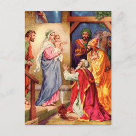 Der Besuch der Weisen Postkarte