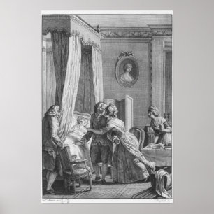 Der Besuch des Arztes von Boson Poster