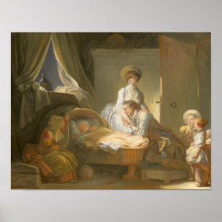 Der Besuch des Kinderzimmers Poster