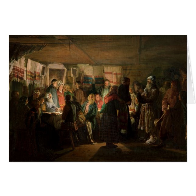 Der Besuch eines Zauberers zu einer ländlichen (Vorderseite (Horizontal))