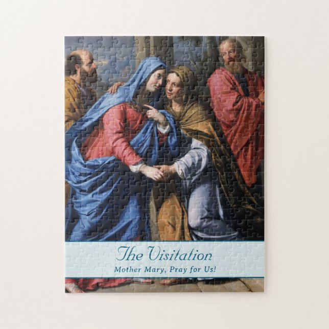 Der Besuch individuell anpassbar Puzzle (Vertikal)