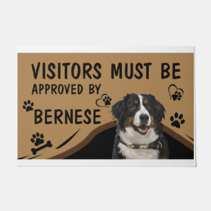Der Besuch muss von Springer Bernese genehmigt wer Fußmatte