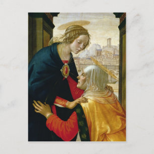 Der Besuch von 1491 Postkarte