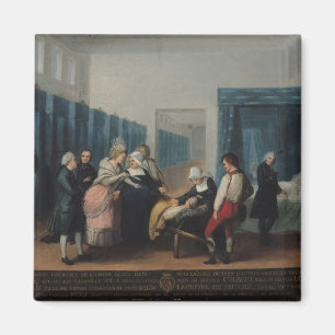 Der Besuch von Monsieur und von Madame Necker Magnet