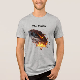 "Der Besucher", "Weltraumfelsen" aus dem Weltall Tri-Blend Shirt