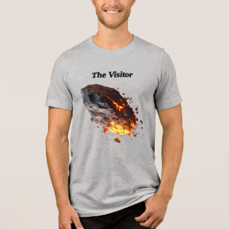 "Der Besucher", "Weltraumfelsen" aus dem Weltall Tri-Blend Shirt