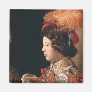 Der Betrüger mit dem Pik-Ase Magnet