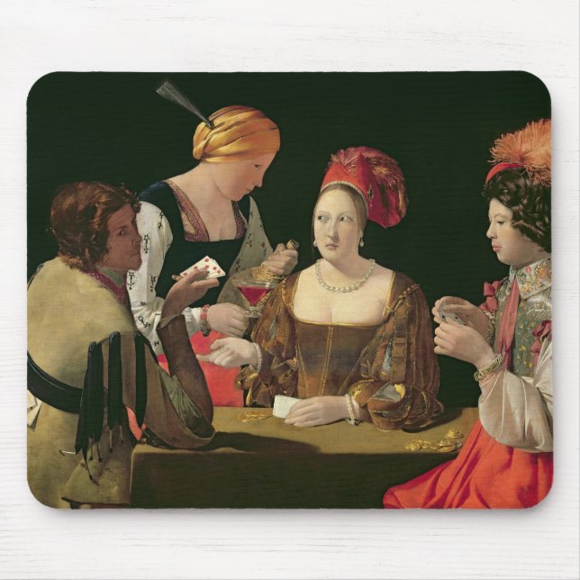 Der Betrüger mit dem Pik-Ase Mousepad (Vorne)