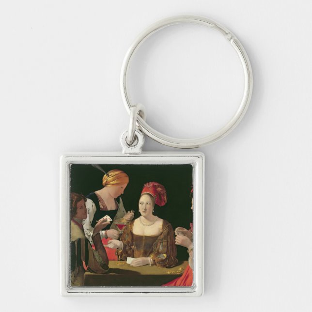 Der Betrüger mit dem Pik-Ase Schlüsselanhänger (Vorne)