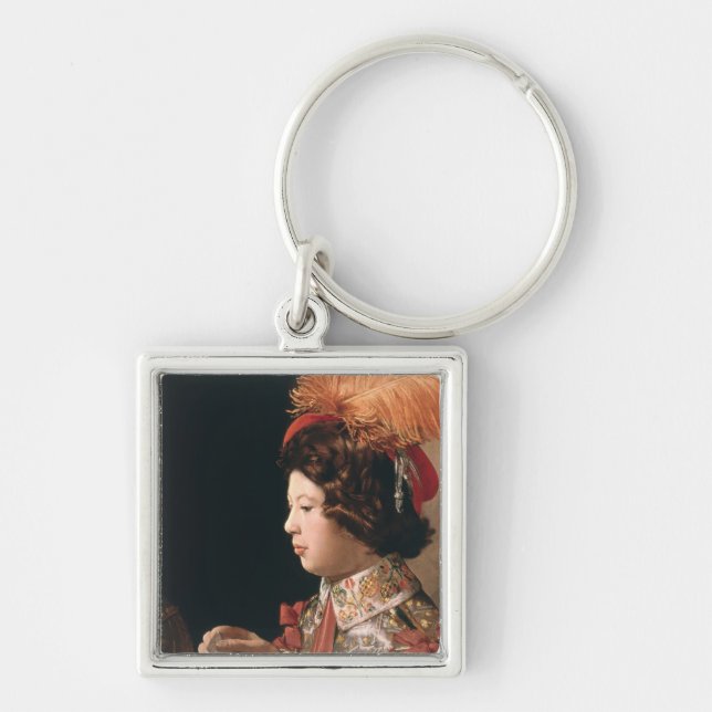 Der Betrüger mit dem Pik-Ase Schlüsselanhänger (Vorne)