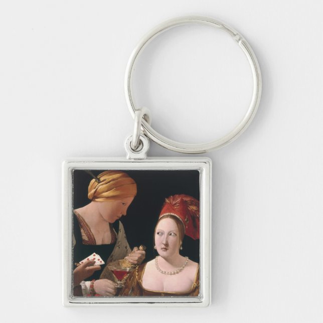 Der Betrüger mit dem Pik-Ase Schlüsselanhänger (Vorne)