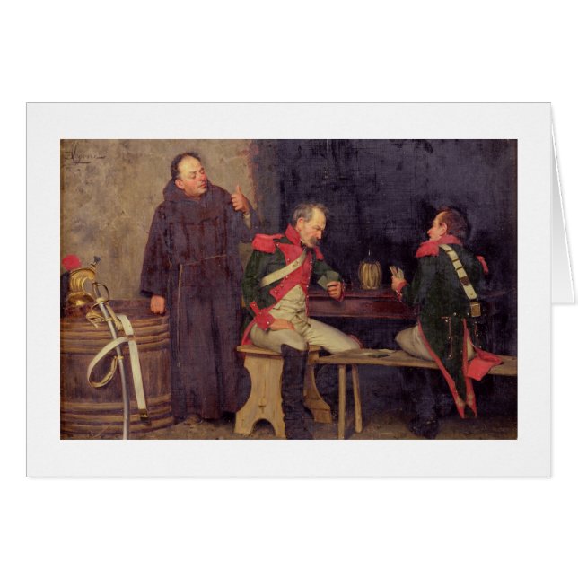 Der Betrüger (Öl auf Leinwand) (eins von Paaren - (Vorderseite (Horizontal))