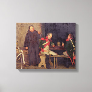 Der Betrüger (Öl auf Leinwand) (eins von Paaren  Leinwanddruck