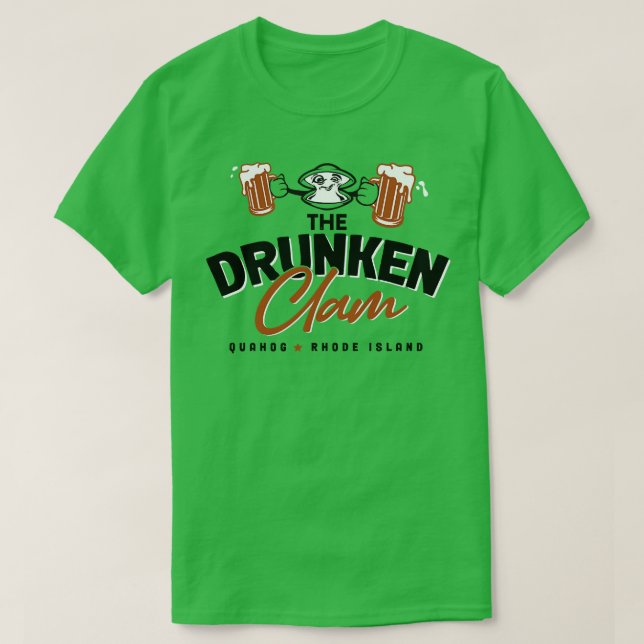 Der betrunkene Clam T-Shirt (Design vorne)