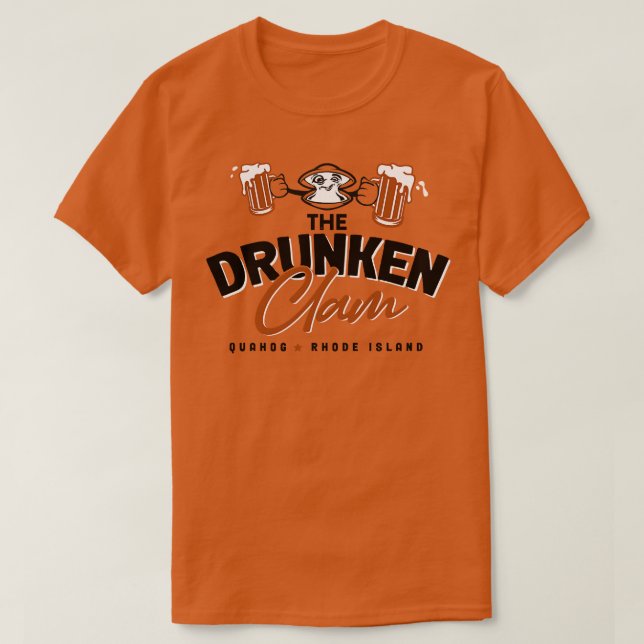 Der betrunkene Clam T-Shirt (Design vorne)