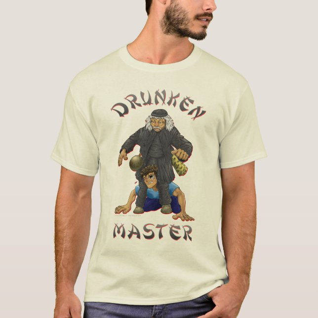 Der betrunkene Meister T-Shirt (Vorderseite)