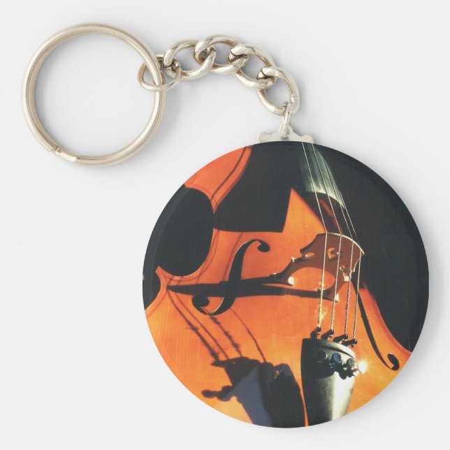 Der bevorstehende Cello-Schlüsselanhänger Schlüsselanhänger (Vorne)